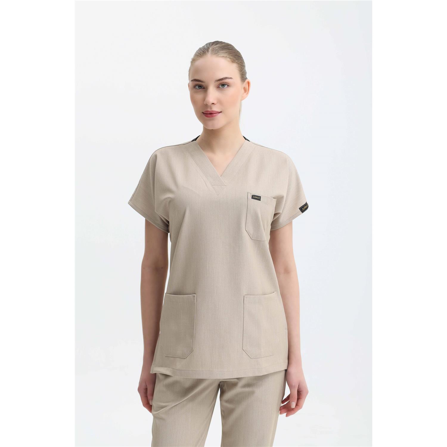 Likralı Cerrahi Kum Beji Üst