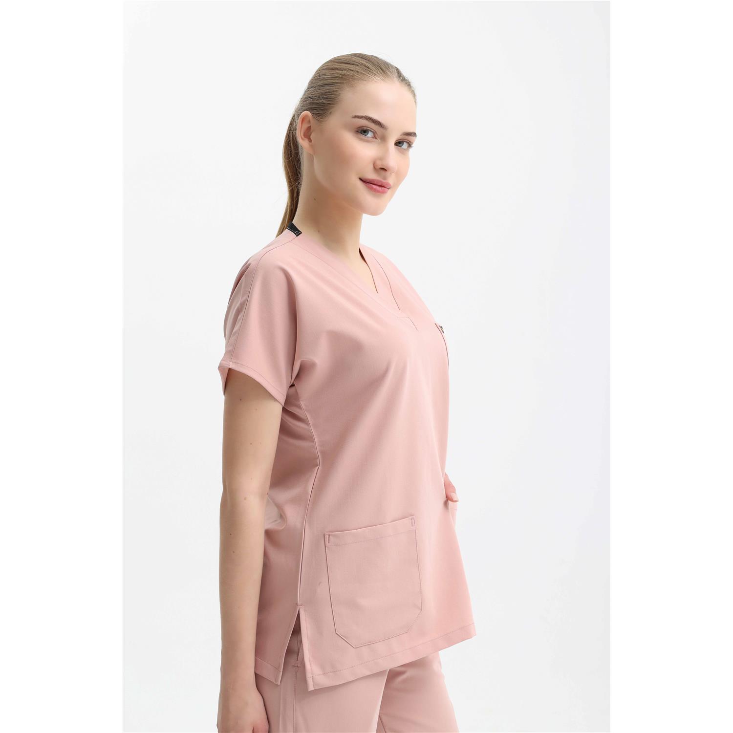 Likralı Cerrahi Pudra Üst