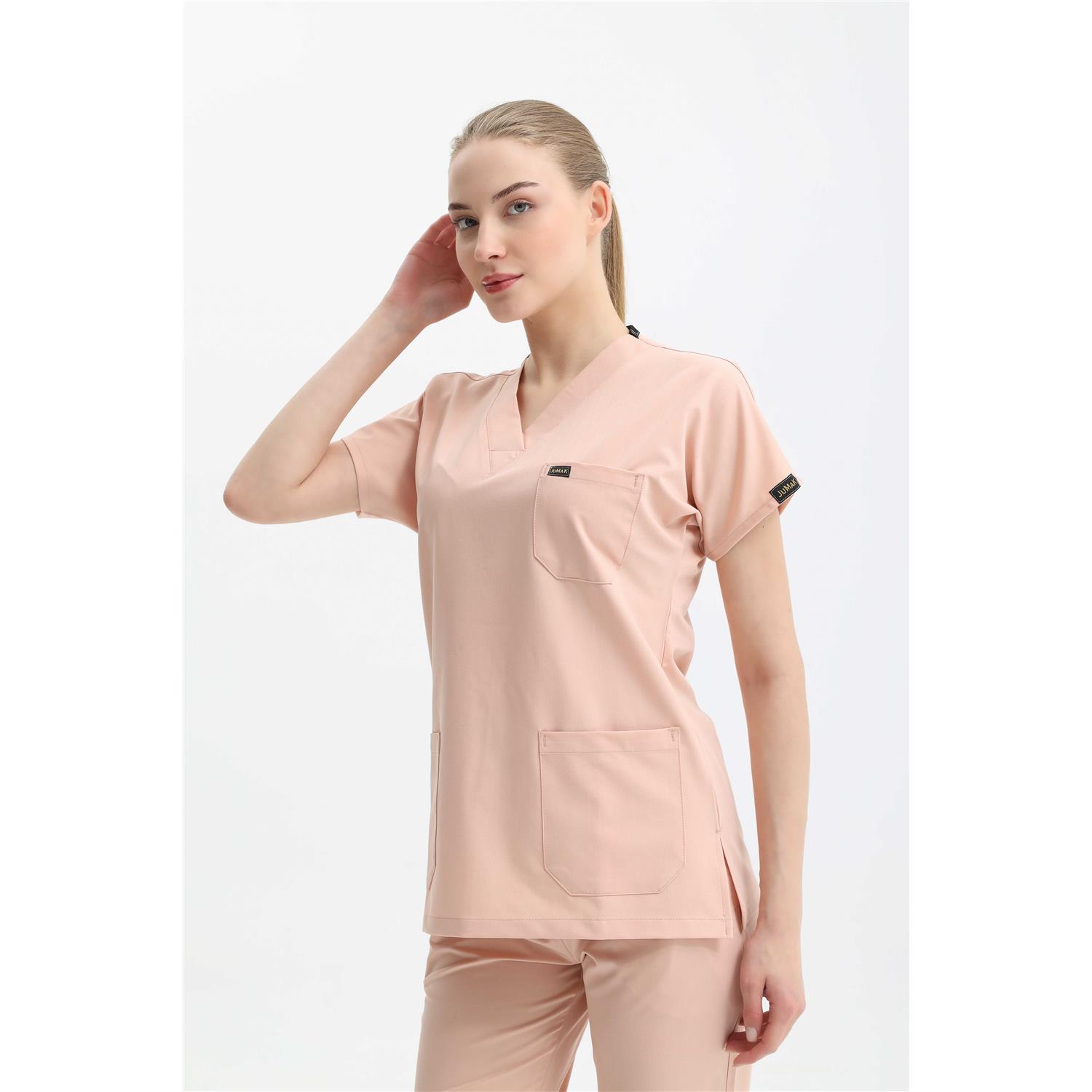 Likralı Cerrahi Somon Üst